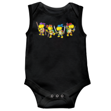 Sleeveless Baby Bodysuits Manga Parodies