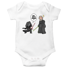 Traje de beb de manga corta Parodias de pelculas