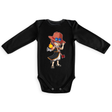 Lange mouwen Babyromper Manga-parodien