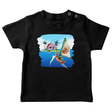 Baby T-shirts Parodier Tv-spel