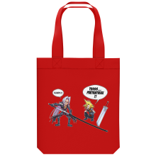 Sac Tote Bag en coton Bio Parodies Jeux Vido