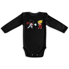 Long sleeve Baby Bodysuits Video Games Parodies