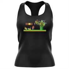 Damen T-shirt Tank top Videospiel-Parodien