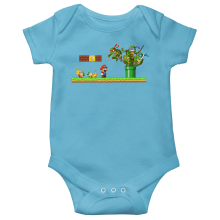 Korte mouwen Babyromper (jongen) Filmparodien