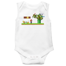 Mouwloos Babyromper Manga-parodien