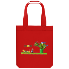 Shopper (Tote Bag) aus Bio-Baumwolle Videospiel-Parodien