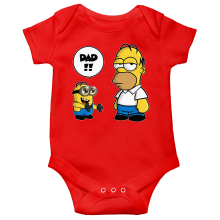 Traje de beb de manga corta Parodias de pelculas