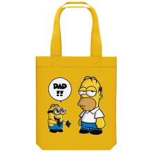 Bolsa (Tote Bag) de algodn orgnico Parodias de manga