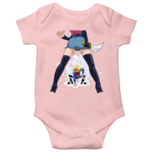 Kurzrmeliger Baby-Bodysuit (Mdchen) Manga-Parodien