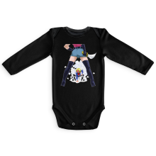 Long sleeve Baby Bodysuits Manga Parodies