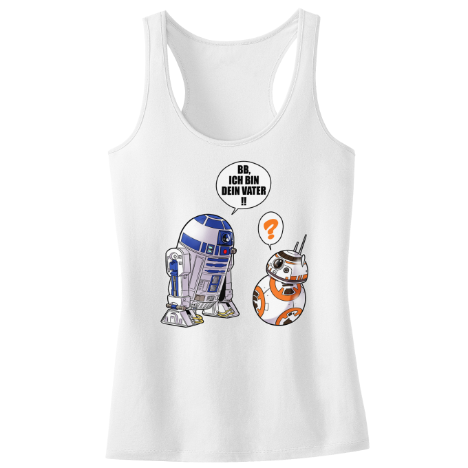 Mdchen Kinder Tank top Filmparodien R2-D2 und BB-8