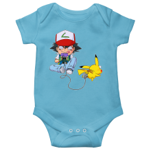 Short-sleeved baby bodysuit (boys) Video Games Parodies