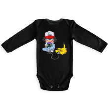 Long sleeve Baby Bodysuits Video Games Parodies