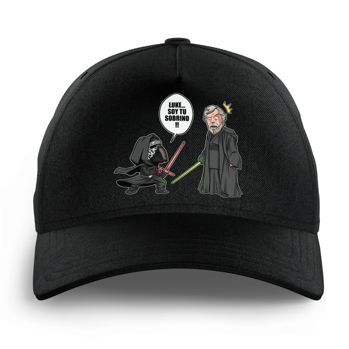 Gorras Nios Parodias de pelculas Luke Skywalker y Kylo Ren