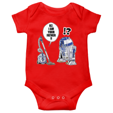 Korte mouwen Babyromper Filmparodien