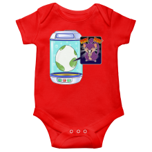 Korte mouwen Babyromper Manga-parodien
