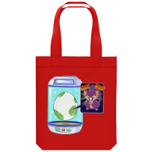 Borsa Tote Bag in cotone organico Videogiochi Parodie