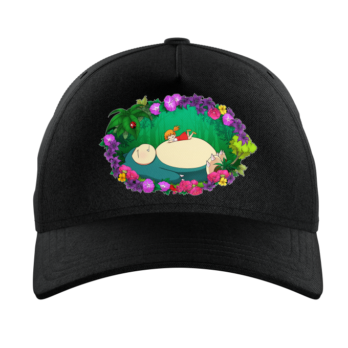 Casquettes Enfants Parodies Jeux Vidéo Petite sieste en forêt...