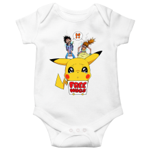 Korte mouwen Babyromper Manga-parodien