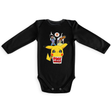 Long sleeve Baby Bodysuits Video Games Parodies