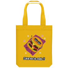 Sac Tote Bag en coton Bio Parodies Jeux Vido