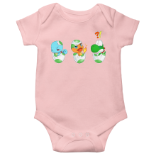 Short-sleeved baby bodysuit (Girls) 