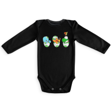 Long sleeve Baby Bodysuits Video Games Parodies