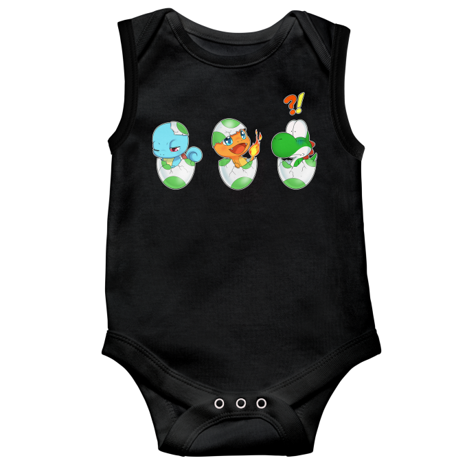 Body bébé sans manches Parodies Jeux Vidéo Bizarre ces deux là !!