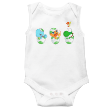 Sleeveless Baby Bodysuits 