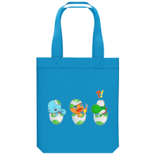 Organic Cotton Tote Bag Video Games Parodies