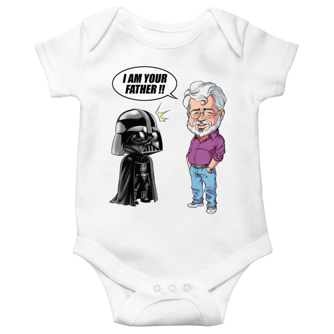 Han Solo WHO'S YOUR DADDY Star Wars Funny Onesie Bodysuit or Tee Shirt 