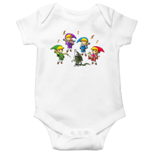 Short sleeve Baby Bodysuits Video Games Parodies