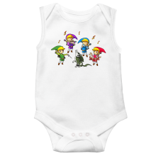 Mouwloos Babyromper Manga-parodien