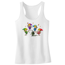 Girls Kids Tank Top Video Games Parodies