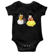 Korte mouwen Babyromper Manga-parodien