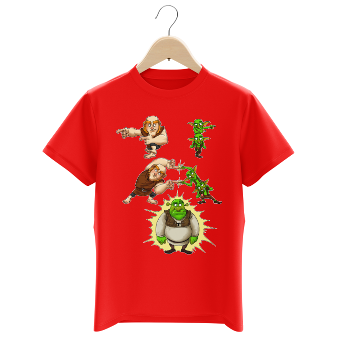 T-shirts Enfants Garons Parodies Jeux Vido Fusion Royale :)