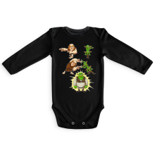 Long sleeve Baby Bodysuits Video Games Parodies