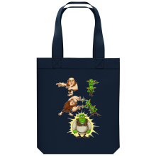 Borsa Tote Bag in cotone organico Videogiochi Parodie