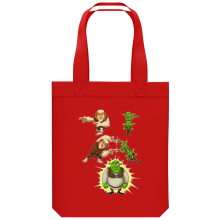 Borsa Tote Bag in cotone organico Videogiochi Parodie