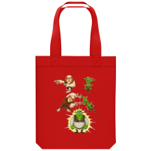 Organic Cotton Tote Bag Video Games Parodies