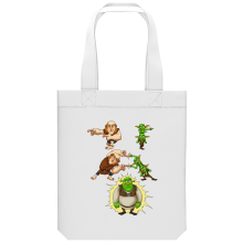 Organic Cotton Tote Bag Video Games Parodies