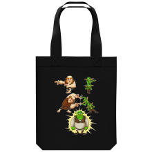 Organic Cotton Tote Bag Video Games Parodies