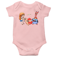 Kurzrmeliger Baby-Bodysuit (Mdchen) Manga-Parodien