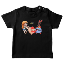 Camisetas beb Parodias de manga