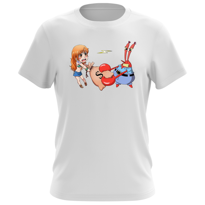 T-shirts Hommes Parodies Manga Duel de pinces :)