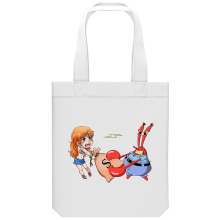 Borsa Tote Bag in cotone organico Parodie di Manga