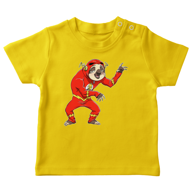 Flash Parody Yellow Baby's T-shirt - Flash (Funny Flash Parody - High  Quality T-shirt - Size 900 - Ref : 900)