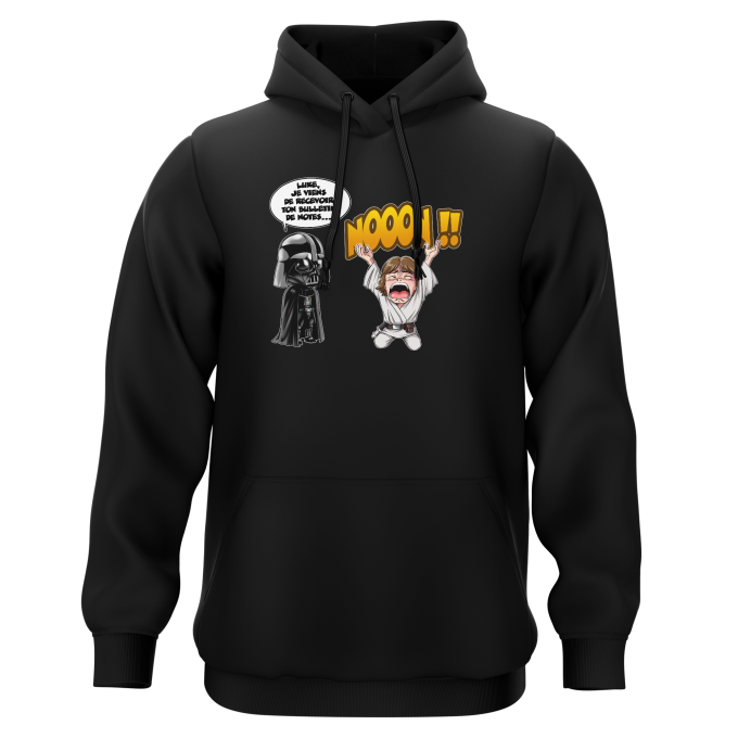 Sweat-shirts à Capuche Parodies Cinéma Luke Life Episode I : Un père qui craint :)