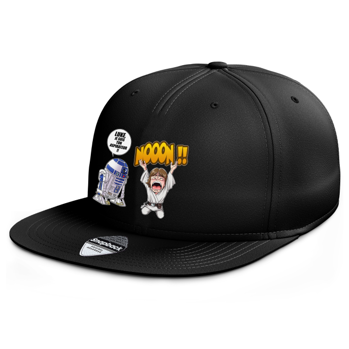 Casquette Rap Snapback Parodies Cinéma Luke Life Episode V : un robot...ménager !!