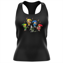 Camiseta Mujer sin mangas Parodias de videojuegos